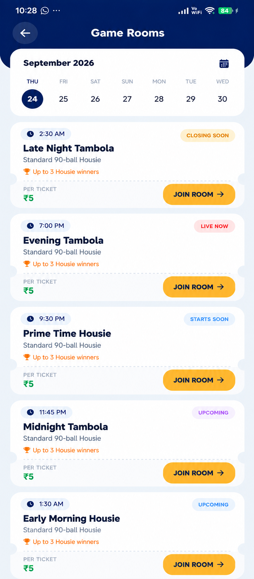 Book Tickets